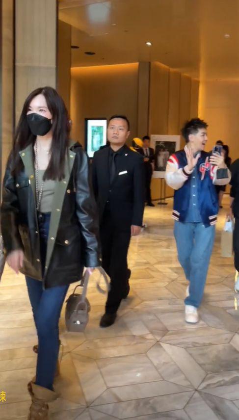 林志颖带妻子陈若仪现身成团夜，长胖十几斤更帅