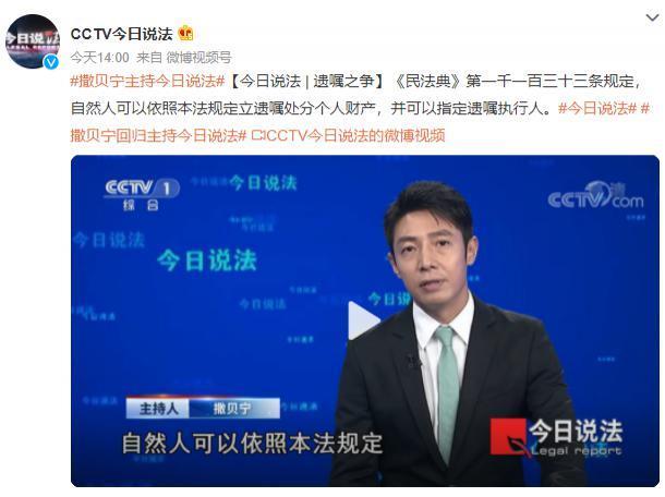 在央视,她的离开悄无声息