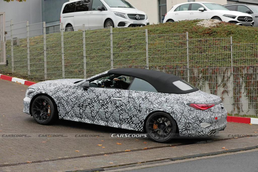 梅赛德斯-AMG CLE 63 S E Performance 混动汽车路测照片曝光