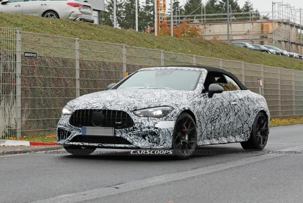 梅赛德斯-AMG CLE 63 S E Performance 混动汽车路测照片曝光