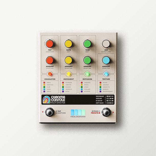 Chroma Console 音乐效果器发布：复古风格，售 399 美元