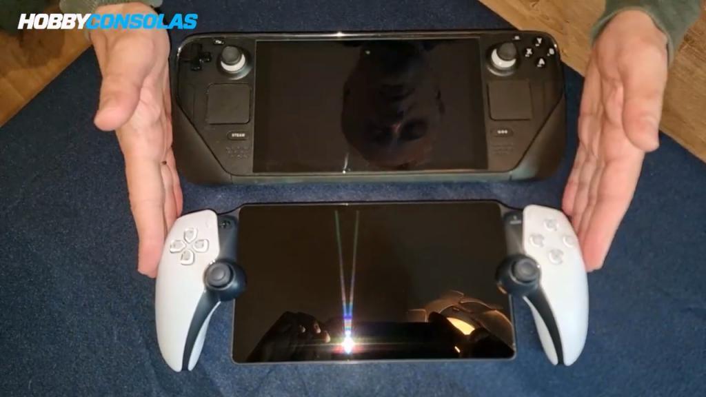 索尼 PlayStation Portal 串流掌机开箱，并对比 Steam Deck 掌机