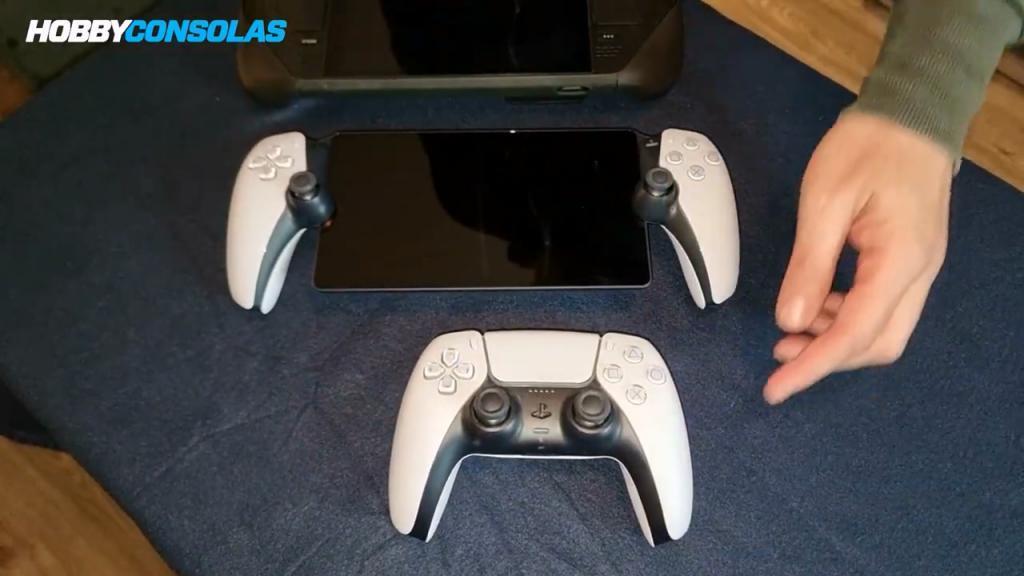 索尼 PlayStation Portal 串流掌机开箱，并对比 Steam Deck 掌机
