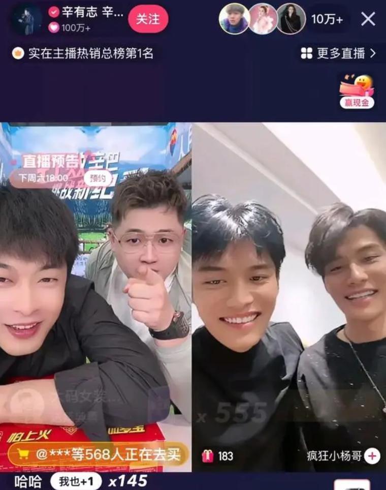 小杨哥踩进辛巴的坑