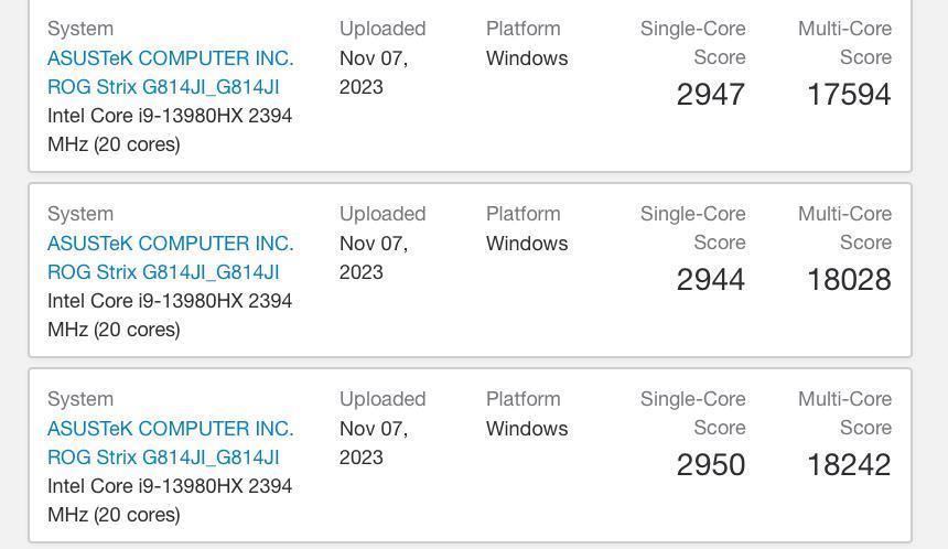 英特尔 i9-14900HX 处理器曝光：睿频可达 5.8GHz