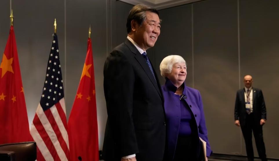 何立峰与耶伦会谈，为“习拜会”做好准备