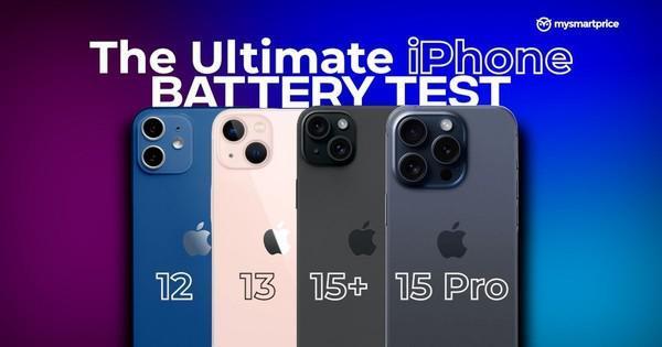 iPhone 15 Pro等四款苹果手机续航测试 15 Plus赢麻了