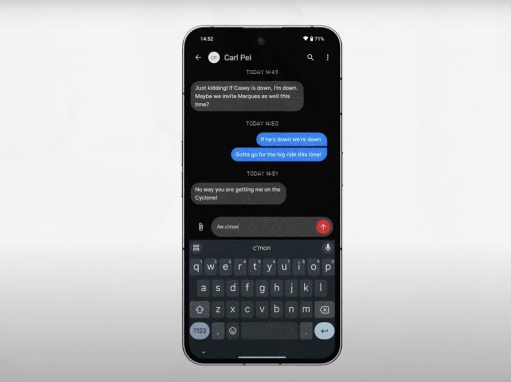 Nothing Chat 聊天应用公布，安卓手机可与苹果 iMessage 用户聊天