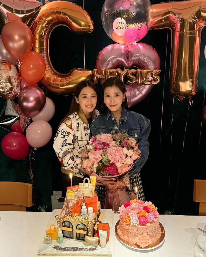 刘德华小姨子庆生！获名媛众星捧月，白松露摆满桌生活奢侈