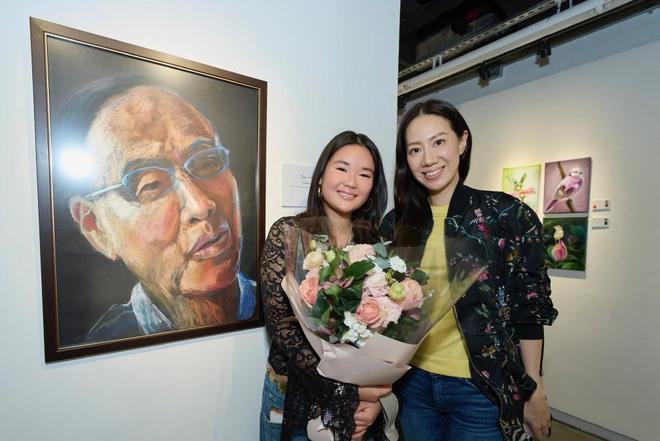 香港16岁富三代办画展！梁朝伟刘嘉玲等群星捧场