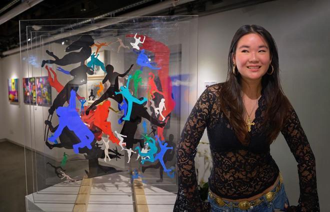 香港16岁富三代办画展！梁朝伟刘嘉玲等群星捧场