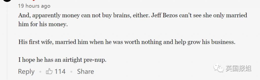 亿万富豪贝索斯和女友自曝亲密私事！婚内出轨爱到发疯？