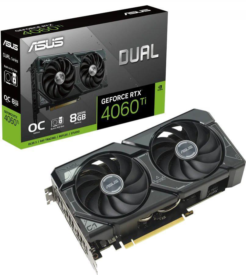 华硕自带 M.2 插槽的 RTX 4060 Ti 显卡现已量产上市