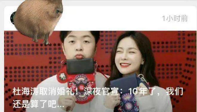 杜海涛与沈梦辰相互清空动态引猜测