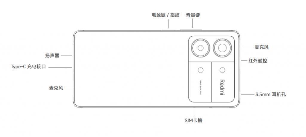 小米Redmi Note 13R Pro发布，12 256GB售1999 元