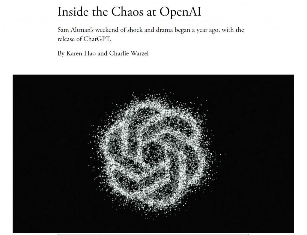 OpenAI 的宫斗一天反转 3 次，这比甄嬛传还精彩。。。