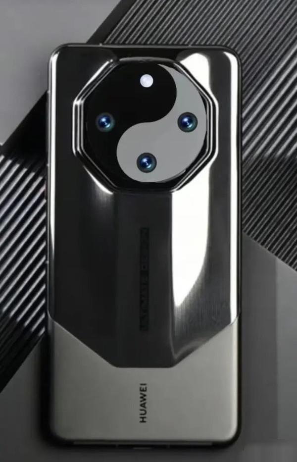 华为万元旗舰被P上太极八卦图 网友：这才是终极设计