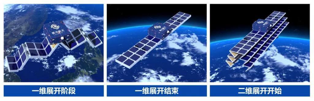 可以二维展开的“太空飞毯”，银河航天正研制新一代手机直连卫星