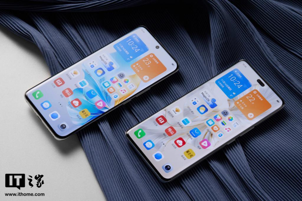 荣耀 100 系列图赏：别具一格配色与ID设计，首搭荣耀绿洲护眼屏