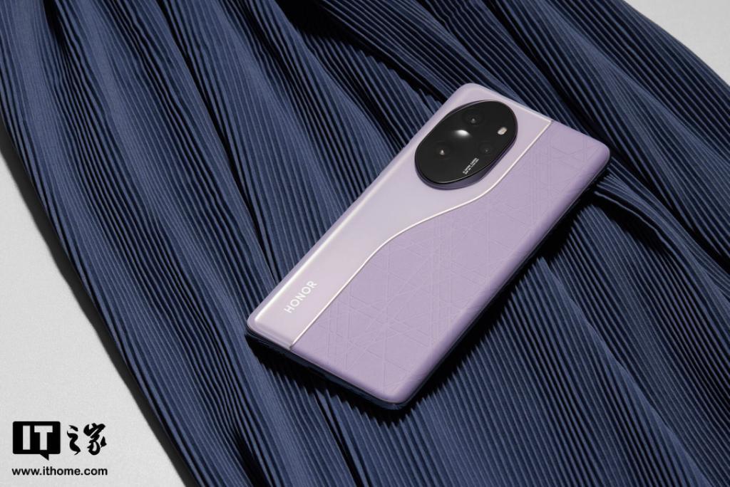 荣耀 100 系列图赏：别具一格配色与ID设计，首搭荣耀绿洲护眼屏