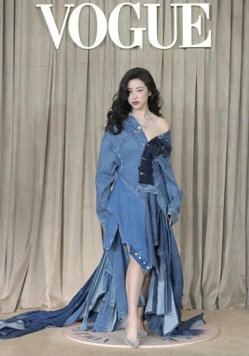 Vogue盛典红毯：娜扎碾压热巴，奚梦瑶超模归来