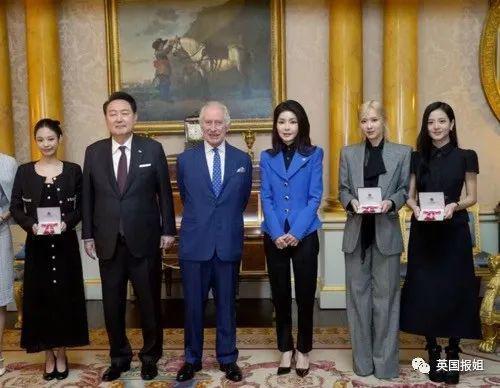 英王室为韩总统办奢华国宴！最抢镜的是凯特王妃的红衣美腿