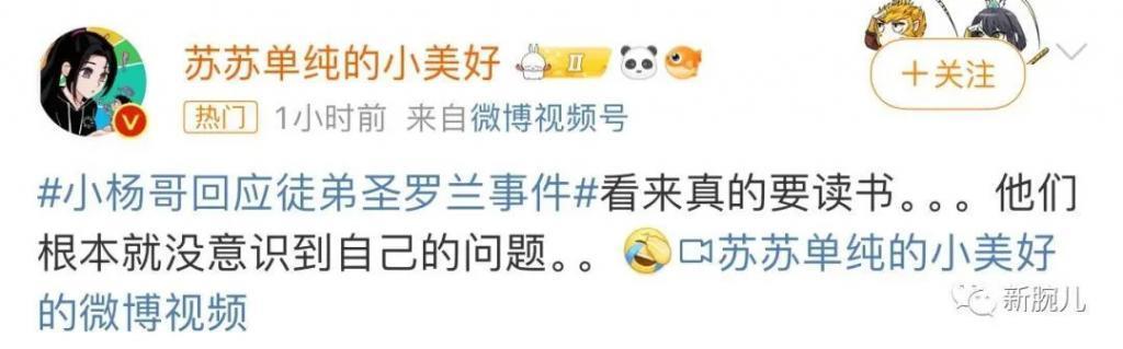 小杨哥护犊女徒弟被反噬，蛋蛋停播辛巴帝国恐解体