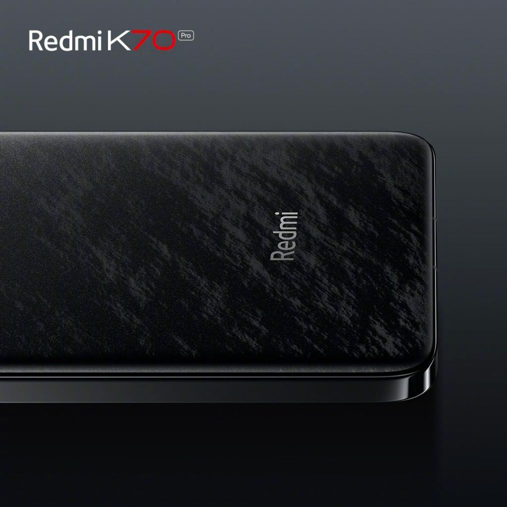 Redmi K70 Pro外观公布 更具质感，新机下周见