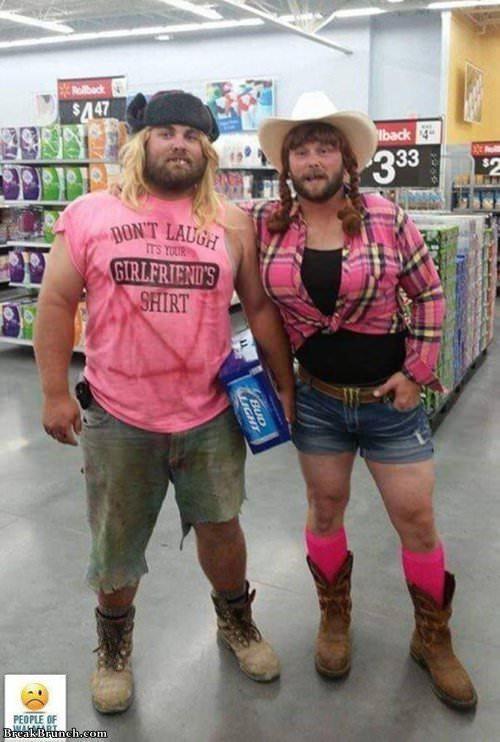 哈哈哈哈！来到美国之后才知道，原来衣服还可以这样穿