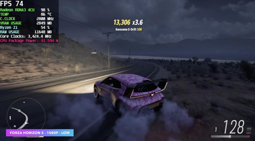 首款锐龙 Z1 迷你 PC 通过基准测试：功率 40W