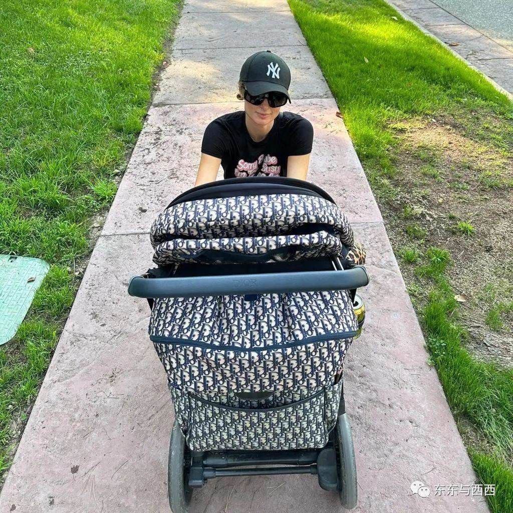 她刚有儿子10个月又迎来女儿，豪门大小姐再度惊吓瓜友