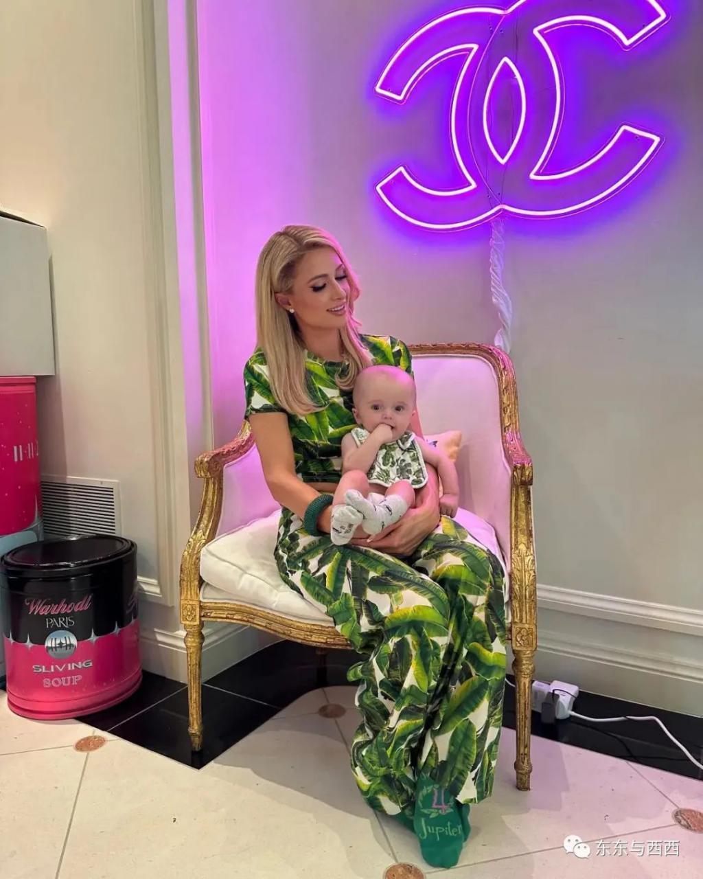 她刚有儿子10个月又迎来女儿，豪门大小姐再度惊吓瓜友