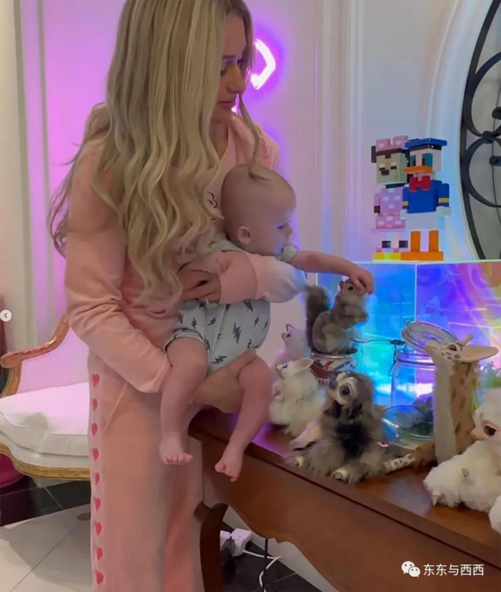 她刚有儿子10个月又迎来女儿，豪门大小姐再度惊吓瓜友