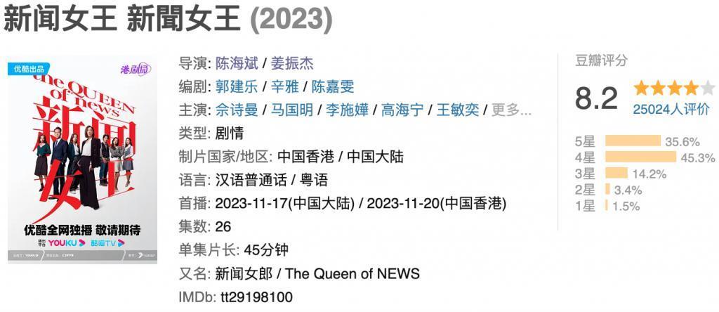 女王回归，全网膜拜！TVB出手，完爆内娱
