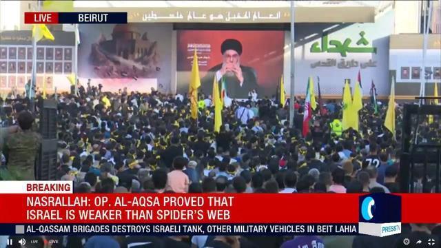 黎巴嫩真主党领袖打破沉默：战斗是否升级，全看以色列