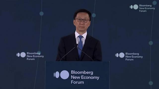 韩正谈近期中美重要高层接触