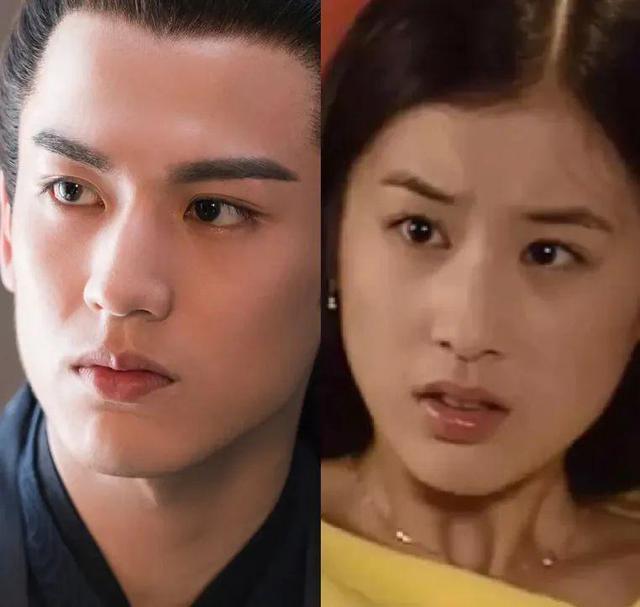 男女明星共用一张脸，不能说是一模一样，但也让人傻傻分不清