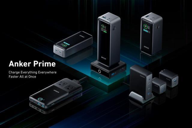 200W输出，磁吸底座放下即充，AnkerPrime 20000毫安充电宝强悍登场