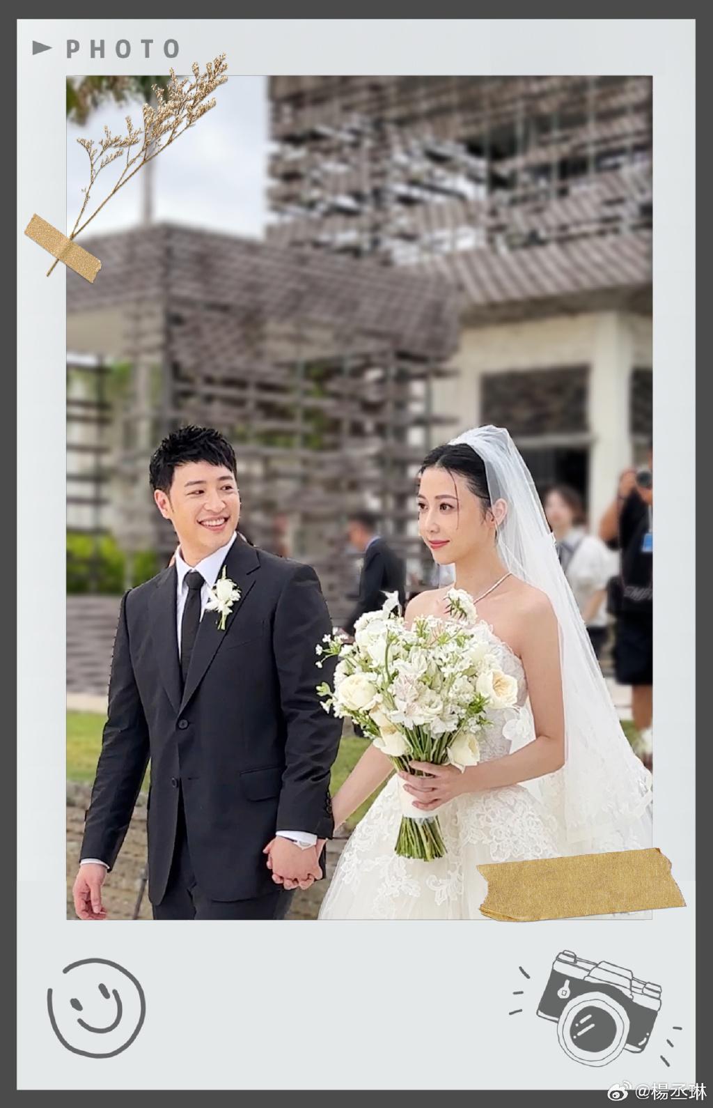 杨丞琳晒潘玮柏婚礼现场照：唐门找到属于他的小花了