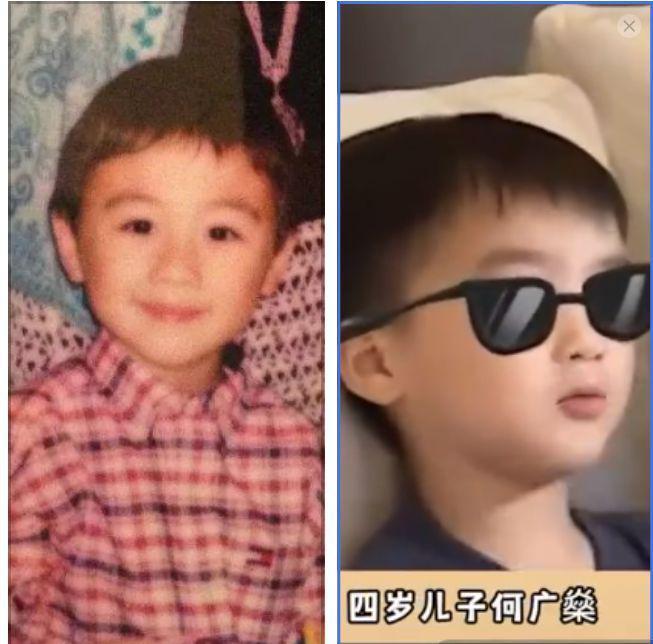 看了奚梦瑶女儿的正脸，才知道四太梁安琪的基因有多强大