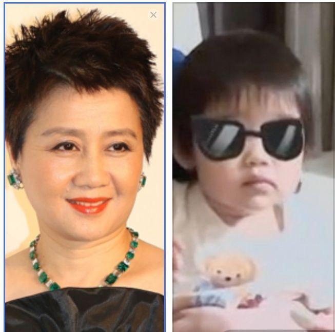 看了奚梦瑶女儿的正脸，才知道四太梁安琪的基因有多强大