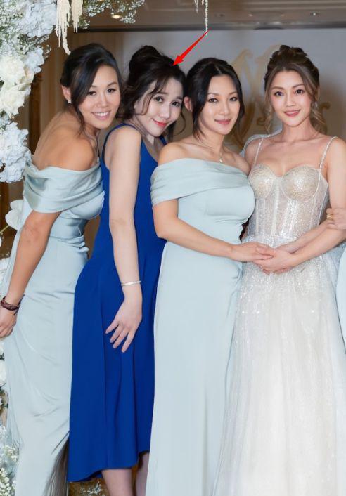 看了奚梦瑶女儿的正脸，才知道四太梁安琪的基因有多强大