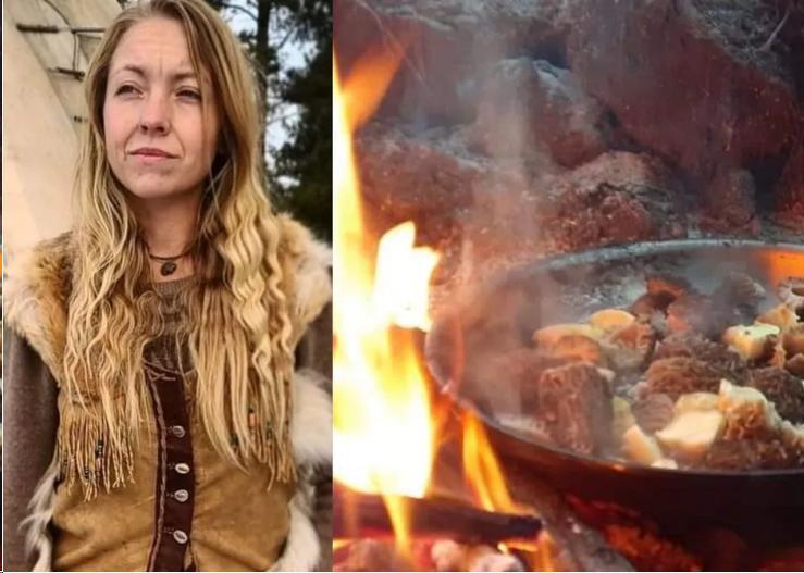 游牧人生！美国女子在野外生活近4年 以路杀为食：不愿它白白死去
