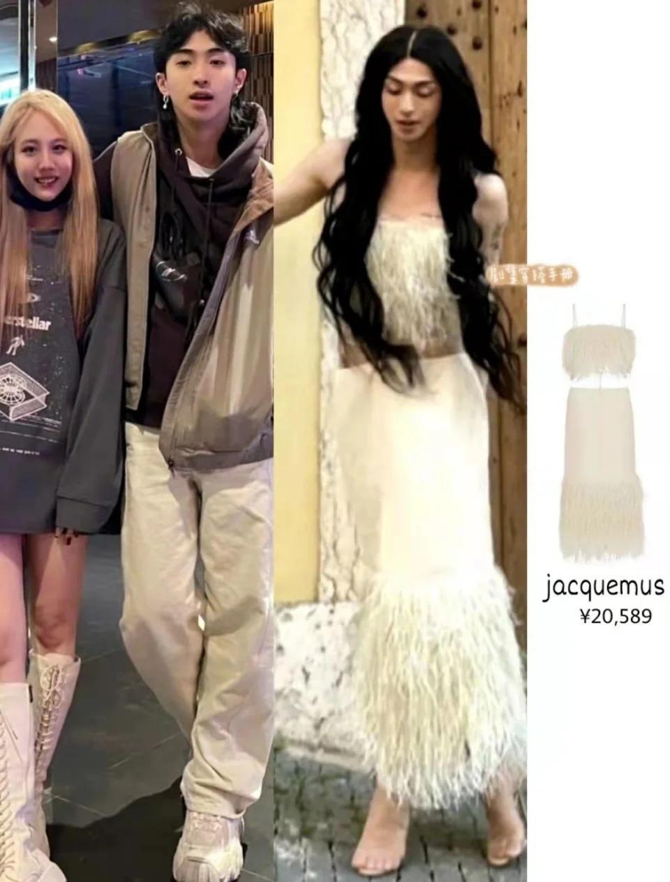 贾静雯大女儿街头辣舞，穿鼻环露出舌钉，网友：太奔放！