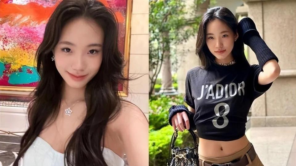 贾静雯大女儿街头辣舞，穿鼻环露出舌钉，网友：太奔放！