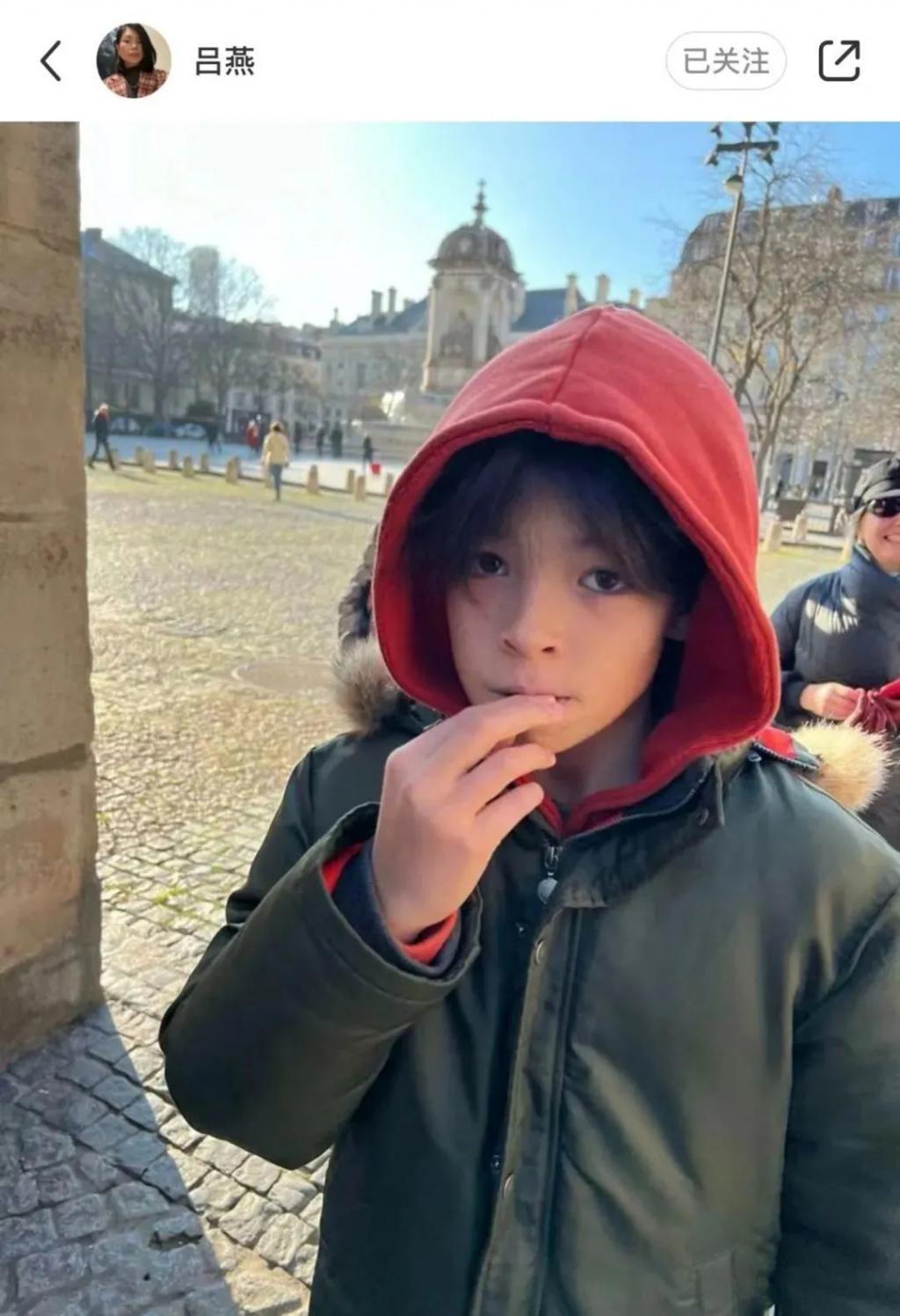 还记得吕燕吗？混血儿子长这么大了？