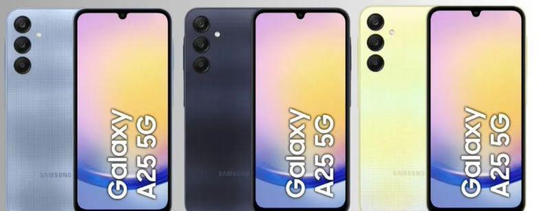 三星Galaxy A25 5G宣传图曝光 6.5英寸屏幕 5000万主摄