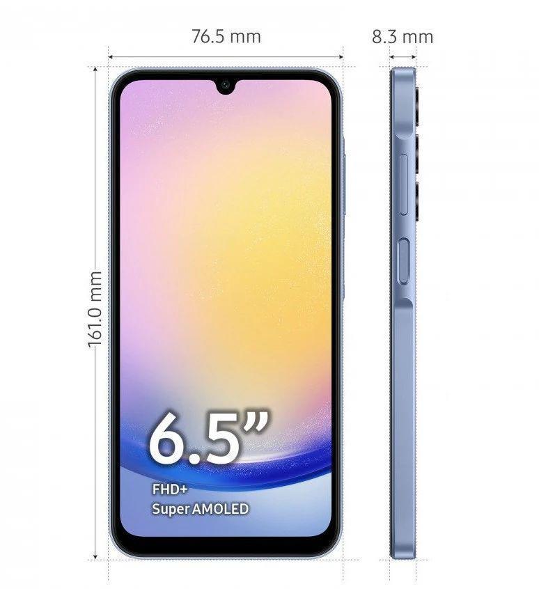 三星Galaxy A25 5G宣传图曝光 6.5英寸屏幕 5000万主摄