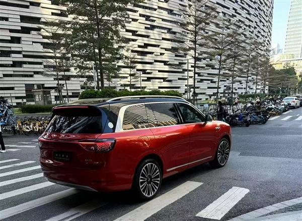 可自定义图案和文字！网友晒问界M9后尾灯：秒变婚车