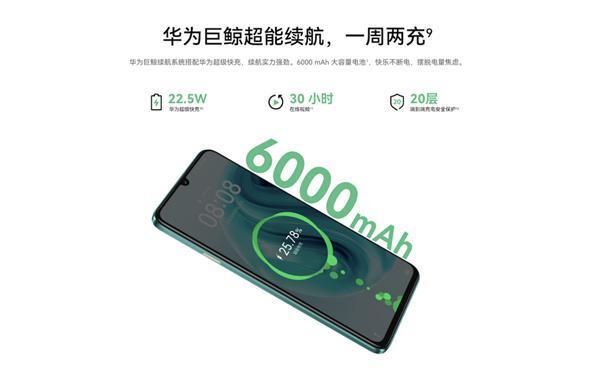 华为畅享 70正式开售：6000mAh华为巨鲸超能续航 畅享X键 千元机也有好体验